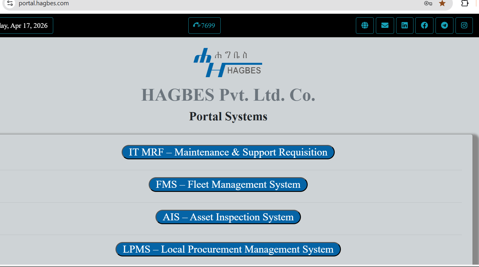 portal Dashboard